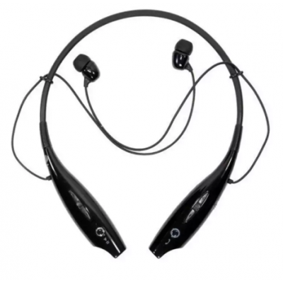 Neck Strap Two-link Wireless Bluetooth Earphone HBS-730 Headset with Mic